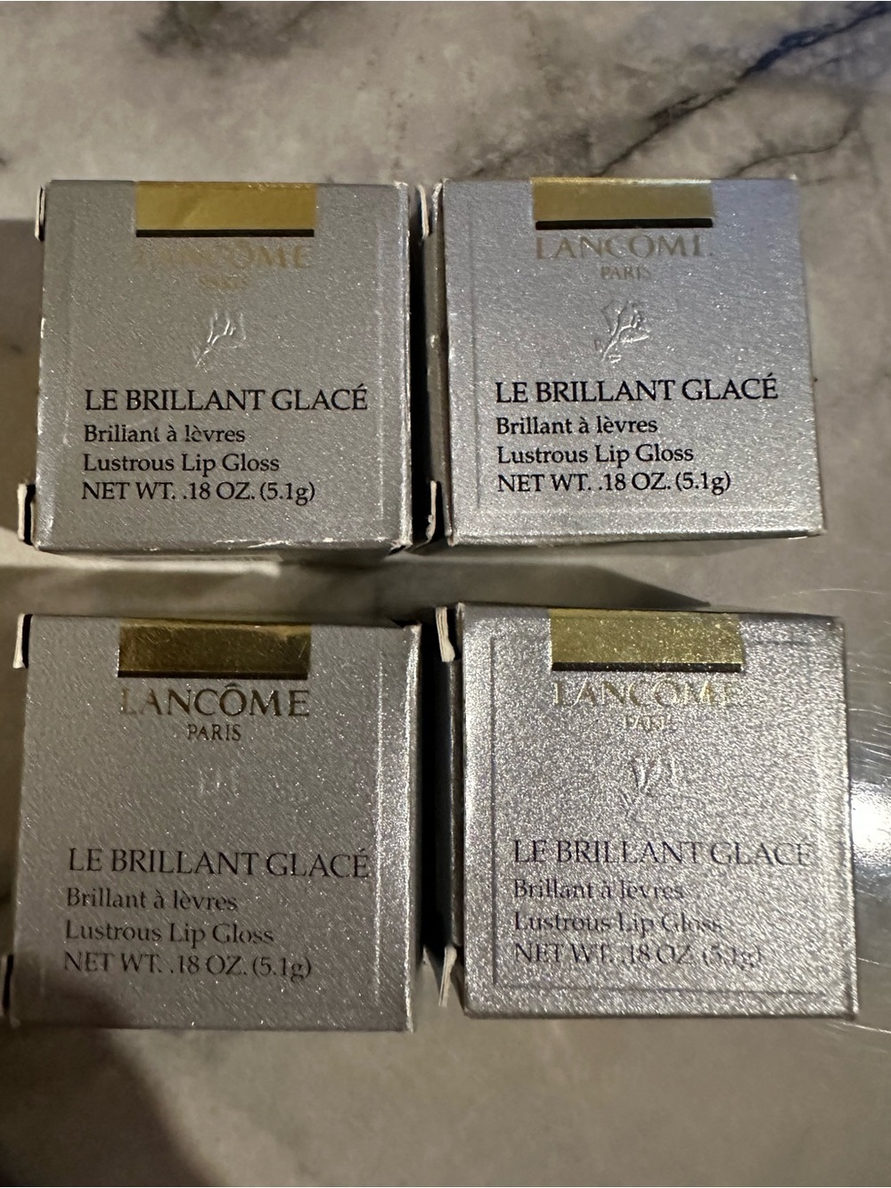 4 Lancome Le Brillant Glacé Lustrous Lip Gloss